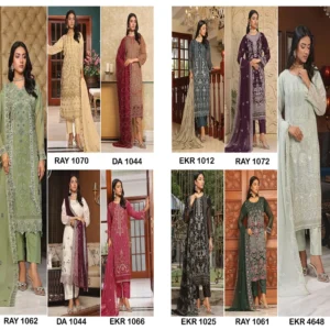 Luxury Embroidered Indian Anarkali Gown