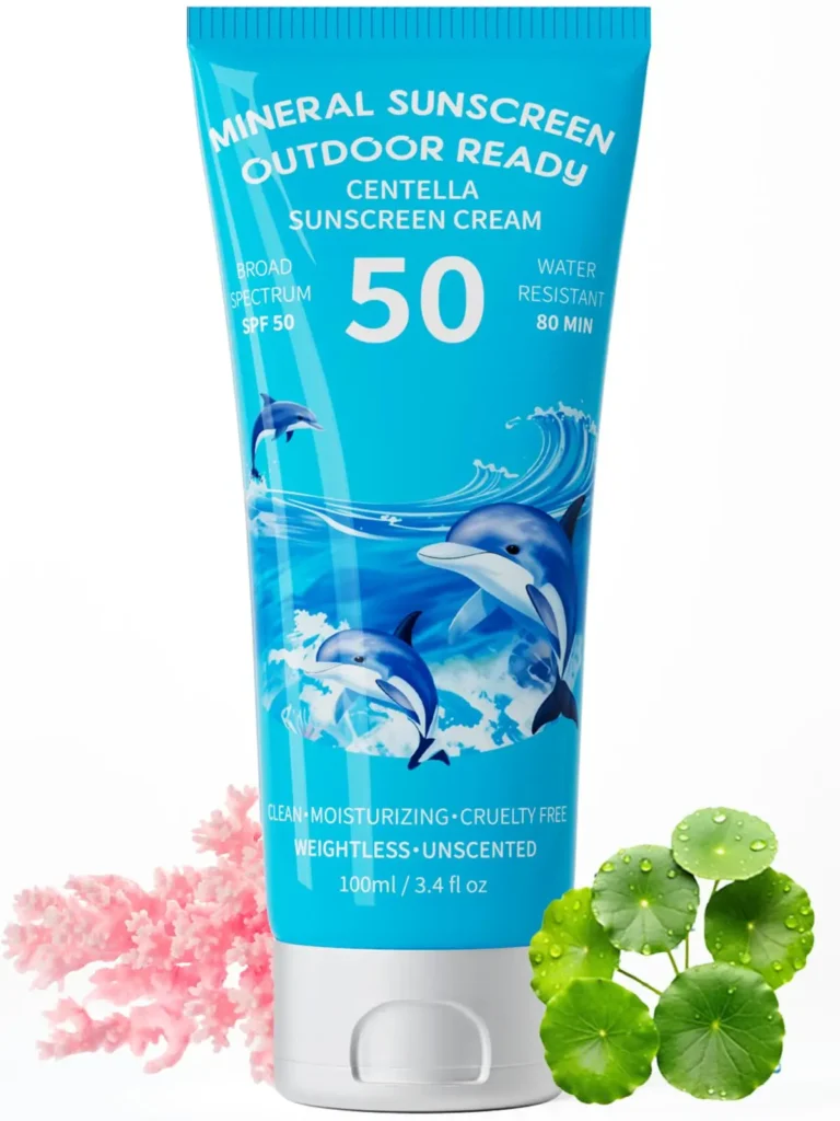Organic Zinc Oxide Sunscreen SPF 50