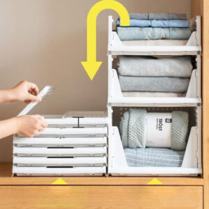 Eco-Stack Wardrobe Organizer