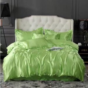 Satin Silk Evening Bedding Set