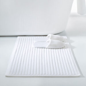 Stripe Design Luxury Bath Mat