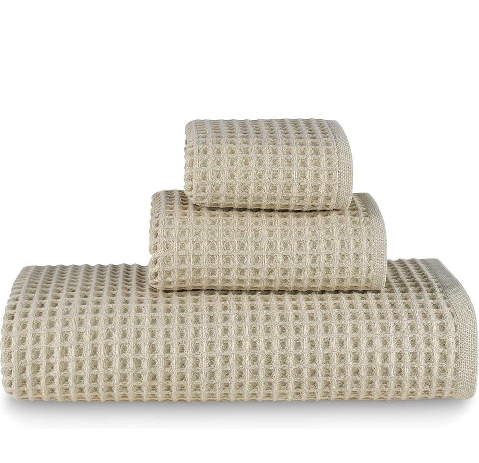 Waffle Weave Quick-Dry Towels