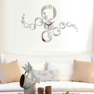 Creative Geometry Dot Mirror Clock