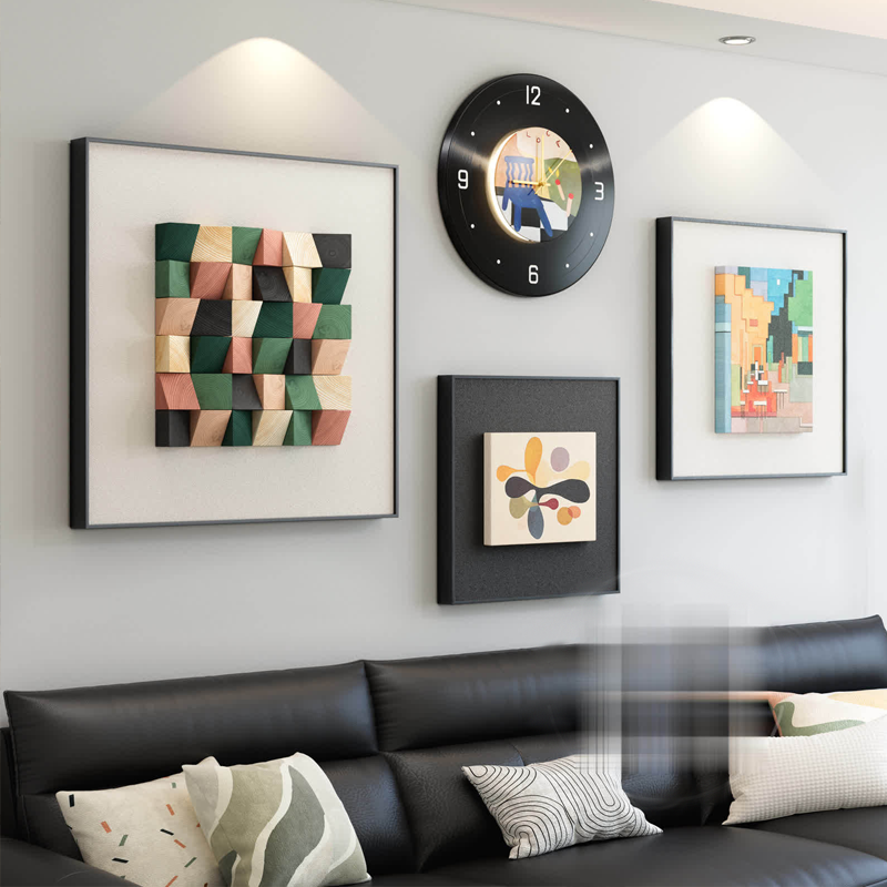 Geometric Modern Luxury Wall Decor Set