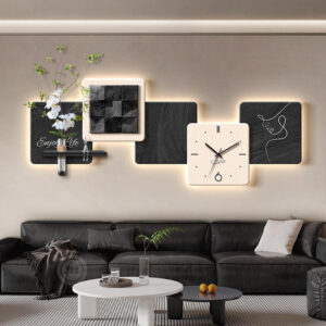 Minimalist Italian 3D Wall Clock