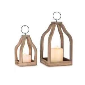 Amber Glass Scented Candle Jar