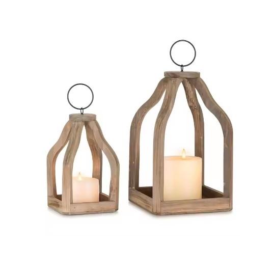 Amber Glass Scented Candle Jar