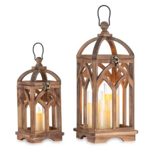 Farmhouse Decorative Lantern Set