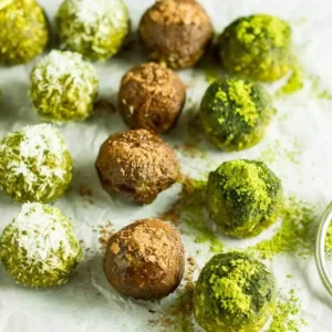 Matcha Nut Energy Balls