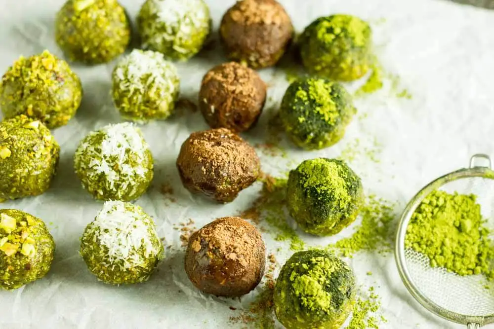 Matcha Nut Energy Balls