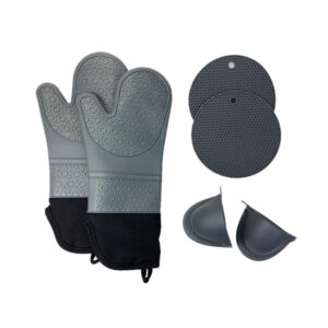 Textured Grip Oven Mitts
