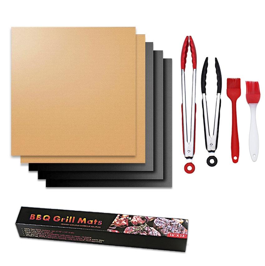Non-Stick BBQ Grill Mat Set