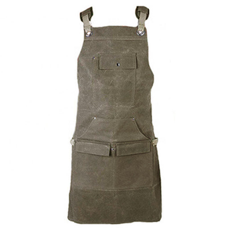 Waxed Canvas BBQ Grill Apron