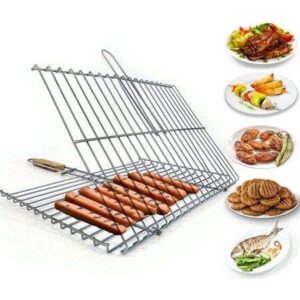 Stainless Steel BBQ Grill Basket