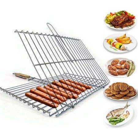 Stainless Steel BBQ Grill Basket