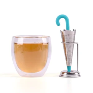 Umbrella Tea Infuser with Stand