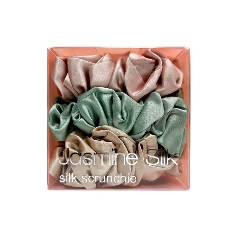 Luxury Mulberry Silk Scrunchie Set