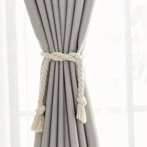 Macrame Curtain Tiebacks (Set of 2)