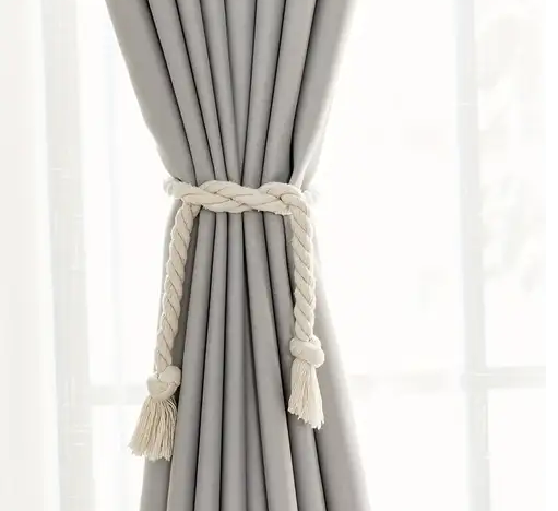 Macrame Curtain Tiebacks (Set of 2)