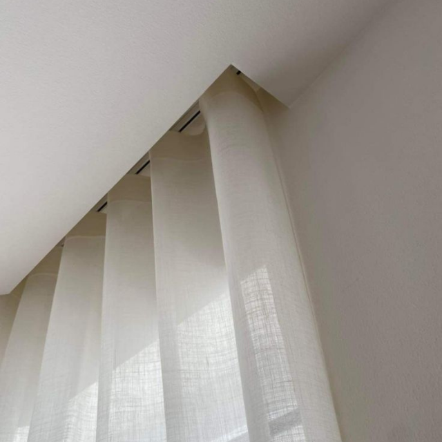 Linen-Look Voile Sheer Panels