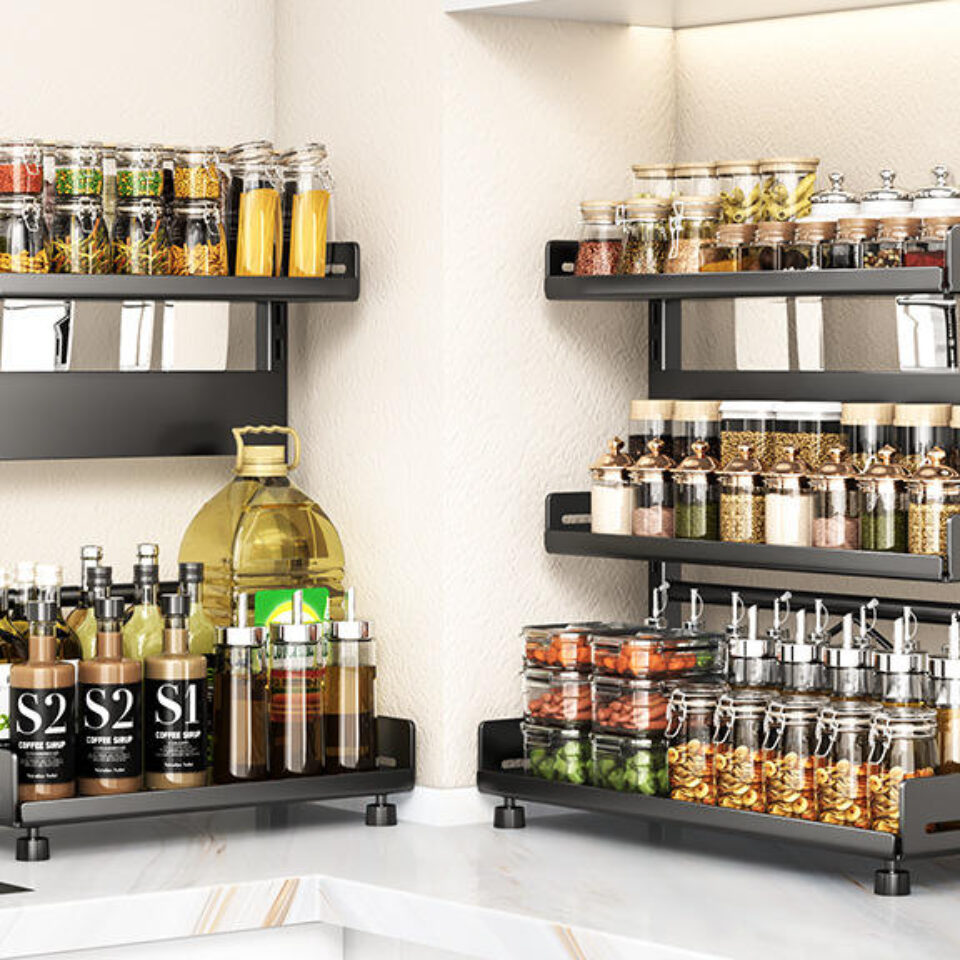 3-Tier Countertop Spice Organizer