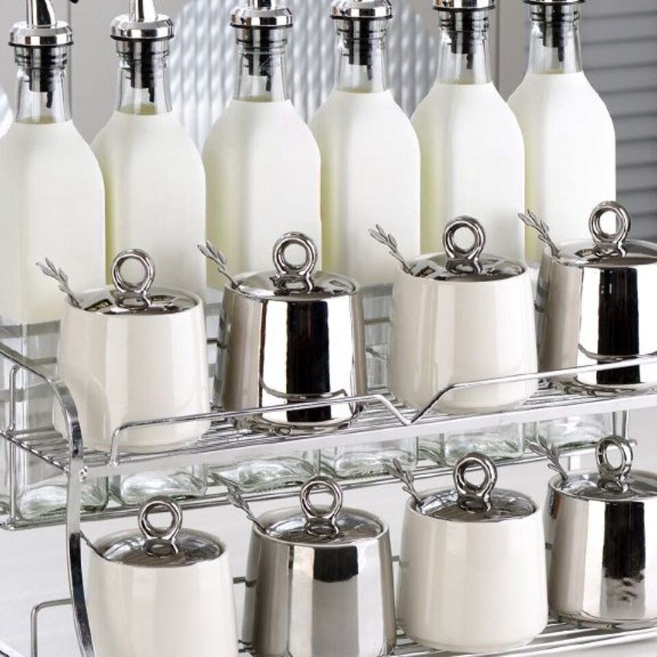 Nordic Light Luxury Spice Jar Set